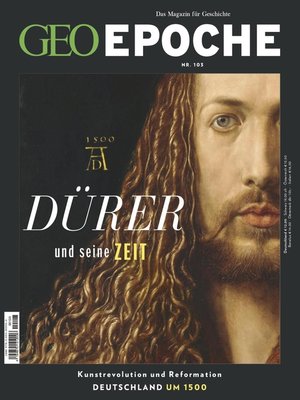 cover image of GEO Epoche 103/2020--Dürer und seine Zeit